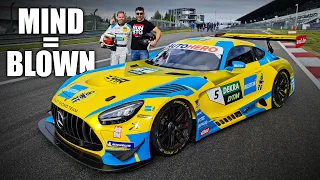 My FIRST Ride in the Mercedes-AMG GT3!