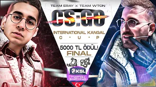 5000 TL ÖDÜLLÜ MAÇ! | CS:GO TEAM KANGAL vs TEAM @wtcNFerit​