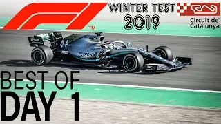 Formula 1 Best of TEST DAY 1 BARCELONA | F1 Cars with PURE ENGINE SOUND HD [re-upload]