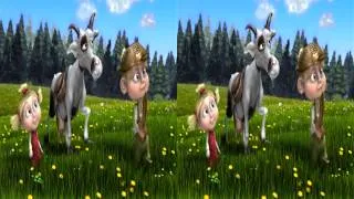 Kozí příběh 2 - Kozí příběh se sýrem - písnička 2012 ve 3D / Goat story in 3D