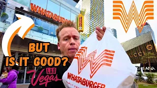 FIRST LOOK! WHATABURGER on the LAS VEGAS STRIP is HERE! Parry's Pizzeria NY Style Pizza!