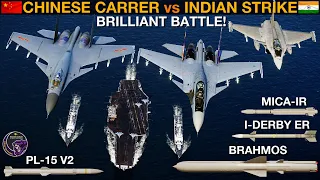 MODERNIZED Indian Brahmos Strike vs Chinese Carrier Group (Naval Battle 80) | DCS