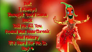 Pepper Performs "Jealous" By Labrinth (Lyrics) | The Masked Singer