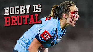 The BRUTAL side of Women's Rugby League - big hits and monster tackles!