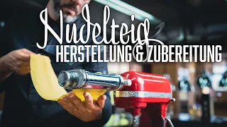 Nudelteig herstellen und zubereiten – Kochen mit Stephan Schnieder