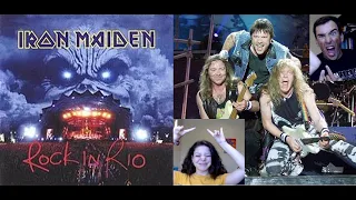 IRON MAIDEN - FEAR OF THE DARK REACTION (Live in Rio!) | School of Metal!