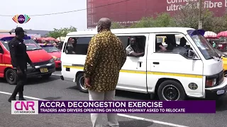 Accra decongestion exercise: Traders and drivers operating on Madina highway asked to relocate