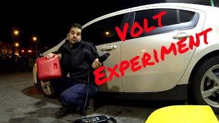 Out of Electric Range and Gas! What happens? Amazing what the Volt does!!