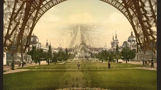Paris 1900 - historické kolorované fotografie