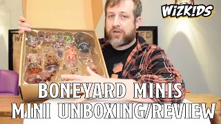 Boneyard Miniatures Unboxing/Review (WizKids Icons of the Realms) | Nerd Immersion