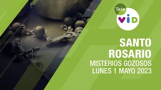 Santo Rosario de hoy Lunes 1 Mayo 2023 📿 Misterios Gozosos - Tele VID