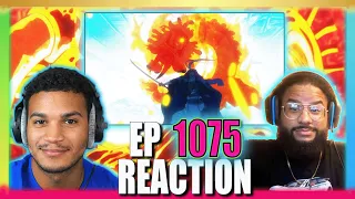 ONE PIECE HATERS REACT to One Piece Episode 1075 Reaction | GIANT FIST VS. RED SHENRON