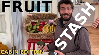 My Fruit & Vegetable Stash // 2021 Cabin Edition