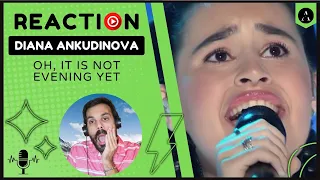 REACTION m/v DIANA ANKUDINOVA -"Oh, It Is Not Evening Yet" | FIRST TIME Listening