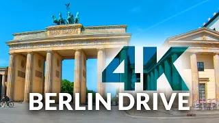 🇩🇪 4K BERLIN DRIVE - morning driving tour (Summer Edition)