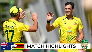 Starc leads line, Smith cashes in as Aussies claim series | Australia v Zimbabwe 2022