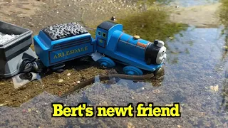 Thomas & Friends: Slow Motion Crash and B Roll 14 - Bert's Newt Friend