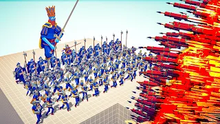 100x MEDIEVAL ARMY ⚔️ VS 👹 EVERY GOD / Totally Accurate Battle Simulator ( TABS )