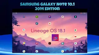 Samsung Galaxy Note 10.1 [Lineage Os 18.1] Review