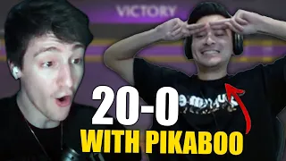 I went ONE SHOTTING with Pikaboo (20-0 RECORD)