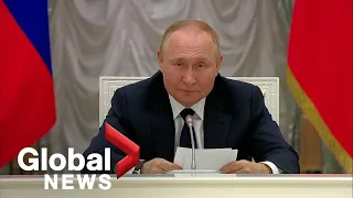 Putin: If West wants to beat us on the battlefield, let them try