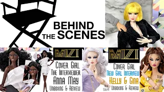 BEHIND THE SCENES ❤️ MIZI COVER GIRL DOLLS  👑 ECW 🌎 ALYSA MURDER MYSTERY 🤣 😲 ANNA MAY GINA KELLY