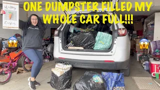 DUMPSTER DIVIN// THE MOST INSANE DUMPSTER HAUL I'VE HAD IN A LONG TIME!!! A MUST SEE 4SURE!