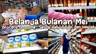Belanja Bulanan Mei | Grocery Shopping Sesuai Kebutuhan @depalrya3734