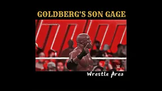GAGE PROTECTED HIS FATHER TO BOBBY LASHLY 🥺🥺 || #shorts #youtubeshorts #goldberg #wwe