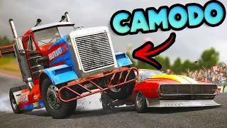 Camodo DESTROYED Me With A Racing SEMI In Wreckfest Multiplayer!