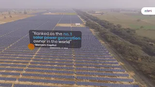 Adani Green Energy | Ranked No. 1 Solar Power Generation Owner by Mercom Capital Group