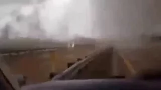 VIDEO Moment Tornado Flips Over Truck On a Mississippi Highway 23 12 2015