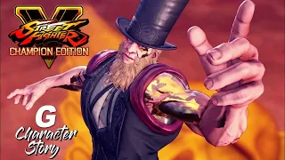 Street Fighter V CE: G Character Story