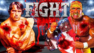 Arnold Schwarzenegger VS Hulk Hogan Who'd Actually Win In A Real Street Fight!