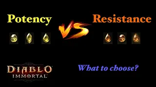 Potency Vs Resistance Strategy for Each Class | Diablo Immortal