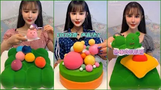 🍰ASMR DESSERT MUKBANG MULTICOLORED🍰Mousse cake eating show eating sounds cake mukbang korean dessert