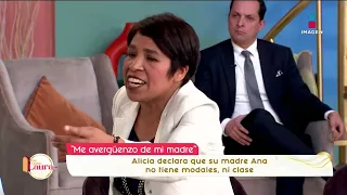 ‘Alicia reconoce a su tía Sonia como su madre’ | Que pase Laura