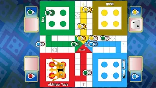 #10 Ludo King VIDEO GAME | Ludo game in 4 players | #ludoking | Ludo gameplay | Videogame #ludo 💛