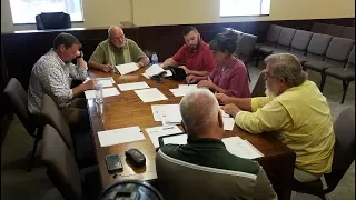 Jasper City Council Work Session May 2019