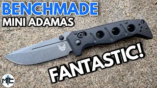 Benchmade Mini Adamas Folding Knife - Overview and Review