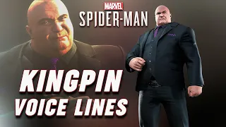 Marvel's Spider-Man: Wilson Fisk (Kingpin) Voice Lines + Efforts