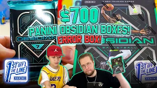 Panini Obsidian Basketball 2020-21 FOTL Box | We got an ERROR BOX again! | $700 high risk unboxing😱