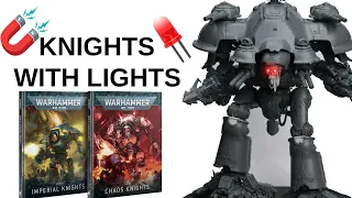 Imperial Knights with Lights Tips and Tricks for Imperial Knights Assembly Warhammer 40k