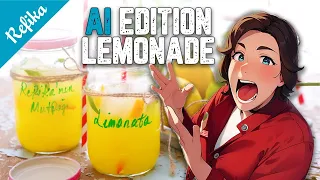 AI Dubbing My Homemade Lemonade Recipe! 😱YOU WON'T BELIEVE THE RESULT! | Fresh Summer Drink