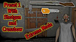 Granny v1.8 - Door Escape in Preset (1) with Weapon Key and Shotgun