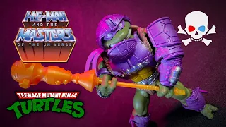 Unboxing Donatello from Turtles of Grayskull