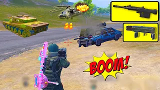 😱Unlimited M202 + AMR Sniper Best Combo In PAYLOAD 3.0🔥PUBG MOBILE | TANK vs Chopper Battle😨