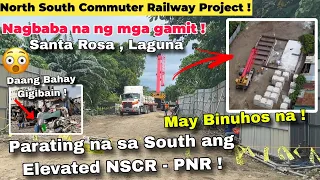 WOW ! FINALLY PNR SOUTH COMMUTER RAILWAY PROJECT ! NAGHUKAY at BINUTAS NA ! Santa Rosa Laguna