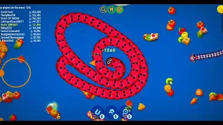 GIANT SLITHER SNAKE  TOP 01| Rắn Săn Mồi | #023 | WORMSZONE.IO Epic Worms Zone Best Gameplay | VNYYT