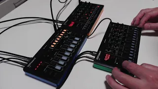 Roland AIRA Compact S-1,J-6,T-8でちょっと打ち込んでみる。S-1の音作りから迷走をお楽しみに（1.5時間くらい）最初の方は音量調整しているので飛ばしてくださいませ